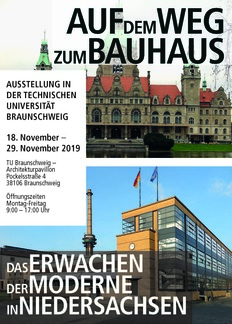 Bauhaus-Ausstellung des NLD eröffnet mit Podiumsdiskussion an der TU Braunschweig