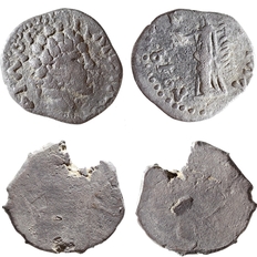 Der Fund eines nachgeahmten Denars und eines Schrötlings lassen darauf schließen, dass hier vielleicht Münzen in Anlehnung an die reichsrömischen Prägungen hergestellt wurden.