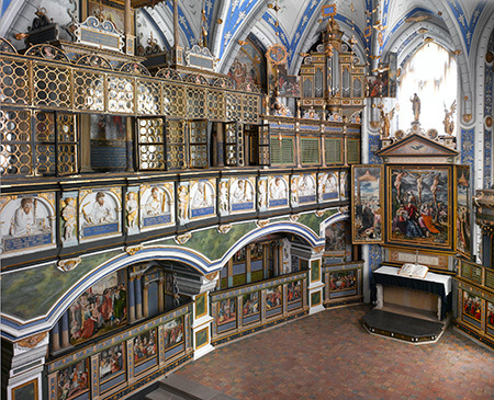 Innenansicht der Celler Schlosskapelle.