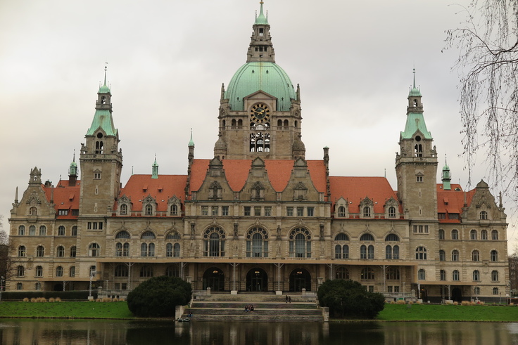 Das Neue Rathaus in Hannover, 1901–1913 von Hermann Eggert