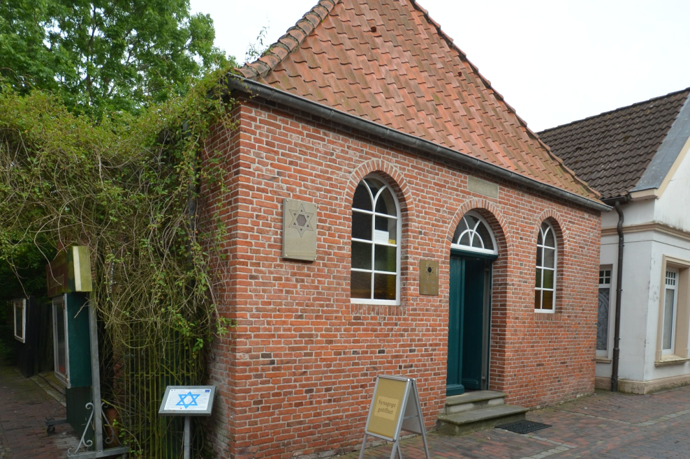 Dornum, ehemalige Synagoge von 1841, heute museal genutzt