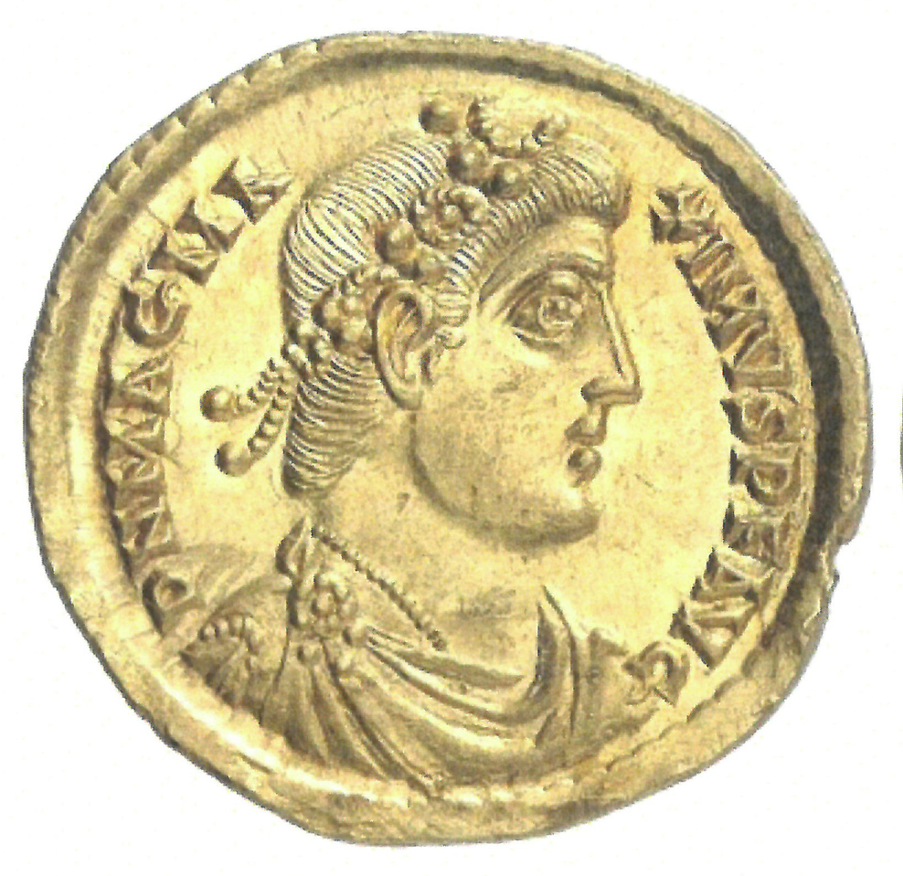 Sichergestellte Goldmünze aus Parma