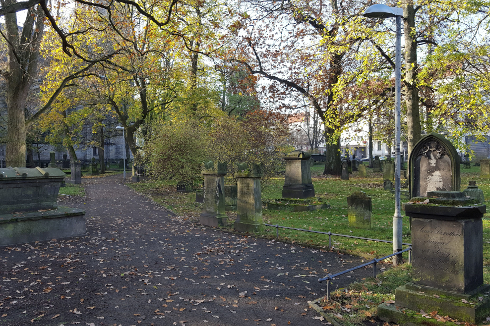 Gartenfriedhof in Hannover