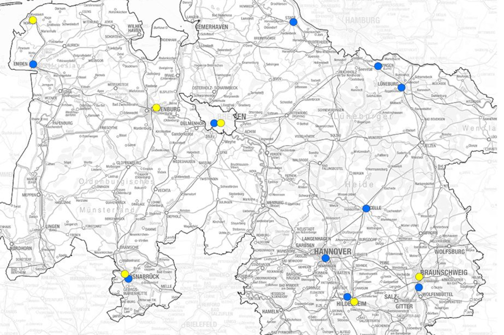 Klöster der Franziskaner und Dominikaner in Niedersachsen