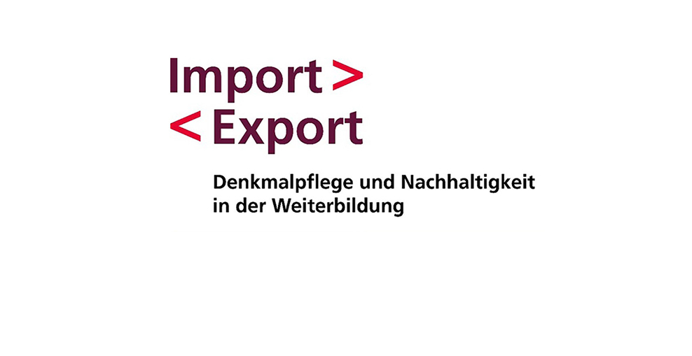 Import/Export: Fortbildungen des Niedersächsischen Landesamts für Denkmalpflege im Jahr 2023